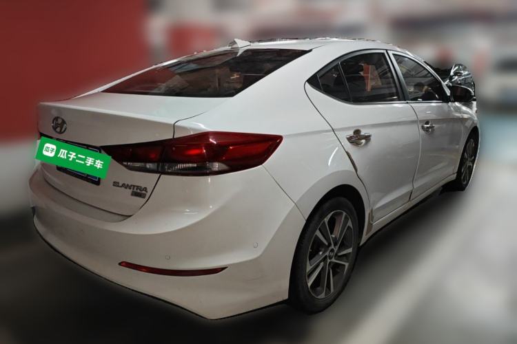 Used Hyundai Elantra (6th Generation / Lingdong) 2016 1.6L Automatic ZhiXuan – Elite Version Rear Right 45 Deg