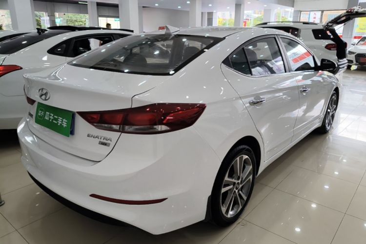 Used Hyundai Elantra (6th Generation / Lingdong) 2016 1.6L Automatic ZhiXuan – Elite Version Rear Right 45 Deg