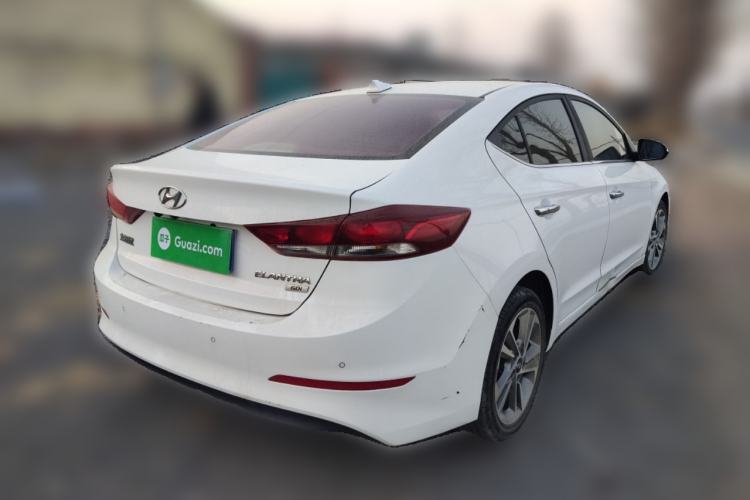 Used Hyundai Elantra (6th Generation / Lingdong) 2016 1.6L Automatic ZhiXuan – Elite Version Rear Right 45 Deg