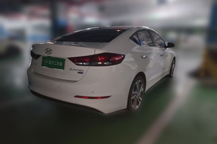 Used Hyundai Elantra (6th Generation / Lingdong) 2016 1.6L Automatic ZhiXuan – Elite Version Rear Right 45 Deg
