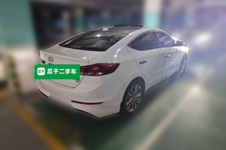 Used Hyundai Elantra (6th Generation / Lingdong) 2016 1.6L Automatic ZhiXuan – Elite Version Rear Right 45 Deg