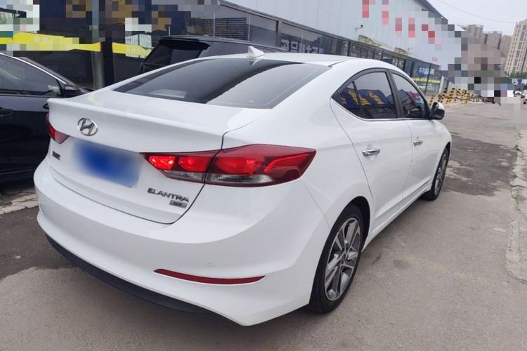 Used Hyundai Elantra (6th Generation / Lingdong) 2016 1.6L Automatic ZhiXuan – Elite Version Rear Right 45 Deg