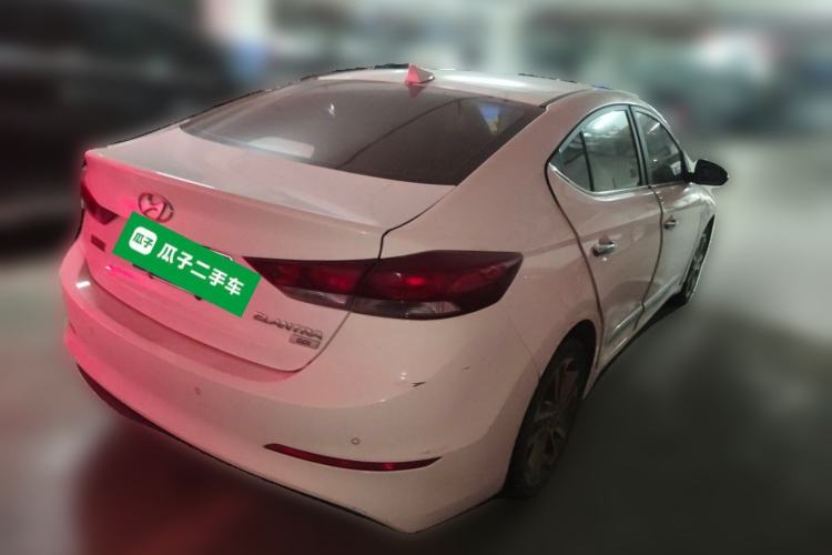 Used Hyundai Elantra (6th Generation / Lingdong) 2016 1.6L Automatic ZhiXuan – Elite Version Rear Right 45 Deg