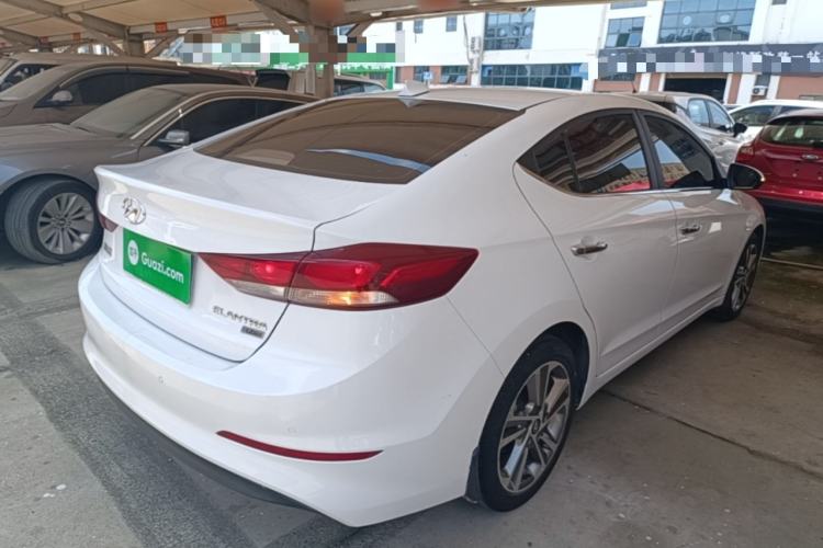 Used Hyundai Elantra (6th Generation / Lingdong) 2016 1.6L Automatic ZhiXuan – Elite Version Rear Right 45 Deg