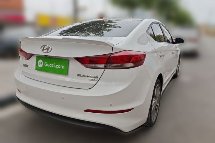 Used Hyundai Elantra (6th Generation / Lingdong) 2016 1.6L Automatic ZhiXuan – Elite Version Rear Right 45 Deg