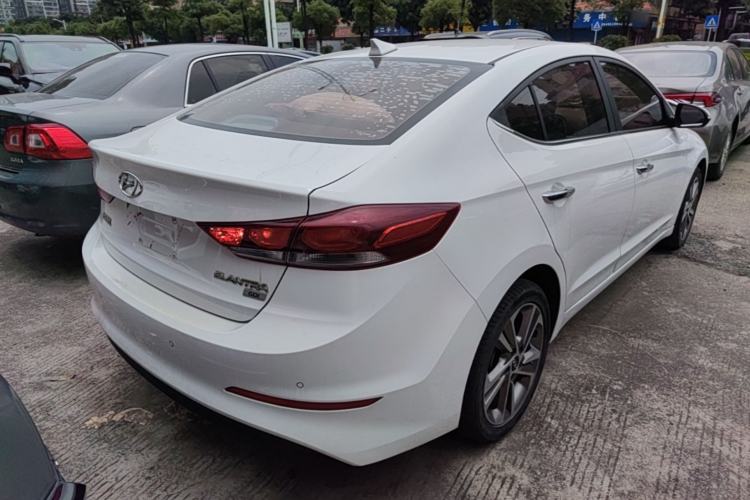 Used Hyundai Elantra (6th Generation / Lingdong) 2016 1.6L Automatic ZhiXuan – Elite Version Rear Right 45 Deg
