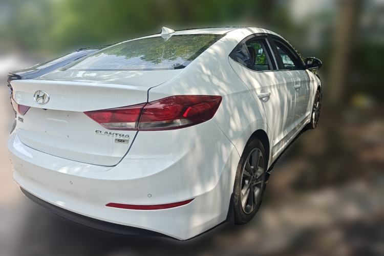 Used Hyundai Elantra (6th Generation / Lingdong) 2016 1.6L Automatic ZhiXuan – Elite Version Rear Right 45 Deg