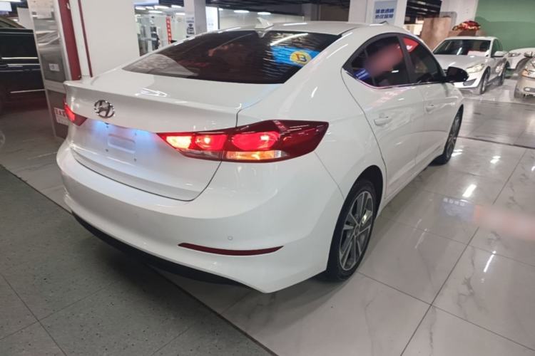 Used Hyundai Elantra (6th Generation / Lingdong) 2016 1.6L Automatic ZhiXuan – Elite Version Rear Right 45 Deg