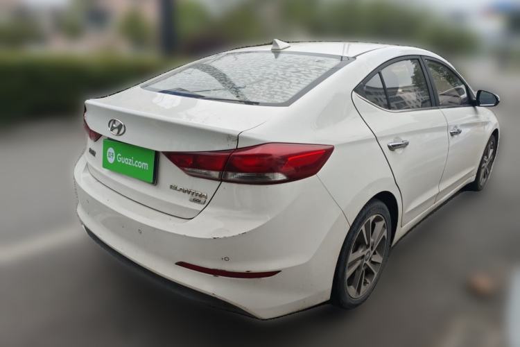 Used Hyundai Elantra (6th Generation / Lingdong) 2016 1.6L Automatic ZhiXuan – Elite Version Rear Right 45 Deg