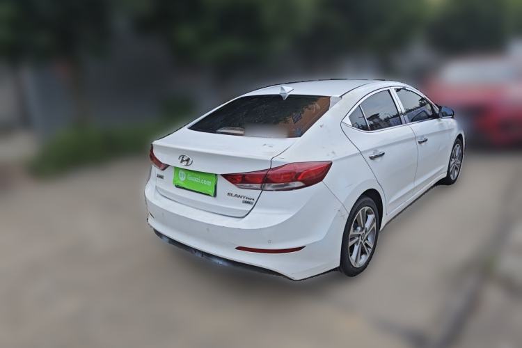 Used Hyundai Elantra (6th Generation / Lingdong) 2016 1.6L Automatic ZhiXuan – Elite Version Rear Right 45 Deg