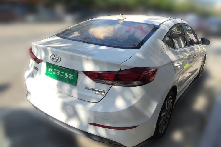 Used Hyundai Elantra (6th Generation / Lingdong) 2016 1.6L Automatic ZhiXuan – Elite Version Rear Right 45 Deg