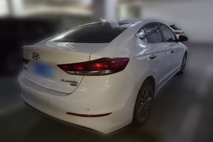 Used Hyundai Elantra (6th Generation / Lingdong) 2016 1.6L Automatic ZhiXuan – Elite Version Rear Right 45 Deg