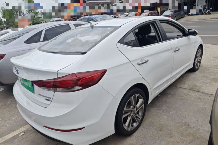 Used Hyundai Elantra (6th Generation / Lingdong) 2016 1.6L Automatic ZhiXuan – Elite Version Rear Right 45 Deg