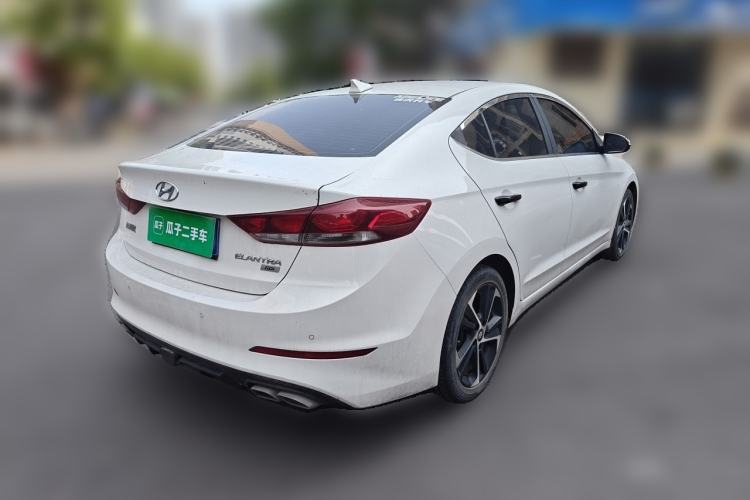 Used Hyundai Elantra (6th Generation / Lingdong) 2016 1.6L Automatic ZhiXuan – Elite Version Rear Right 45 Deg