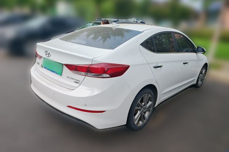 Used Hyundai Elantra (6th Generation / Lingdong) 2016 1.6L Automatic ZhiXuan – Elite Version Rear Right 45 Deg