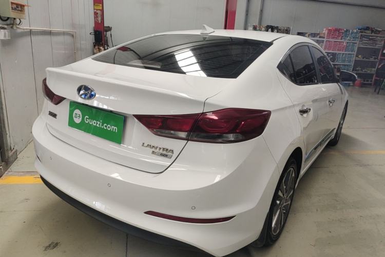 Used Hyundai Elantra (6th Generation / Lingdong) 2016 1.6L Automatic ZhiXuan – Elite Version Rear Right 45 Deg