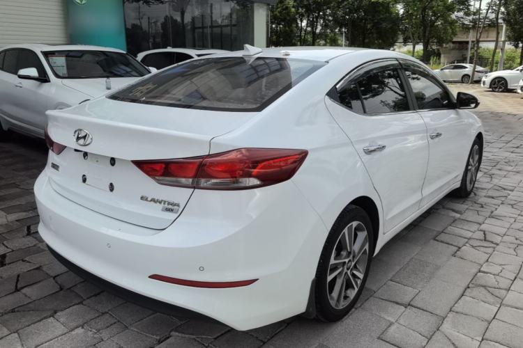 Used Hyundai Elantra (6th Generation / Lingdong) 2016 1.6L Automatic ZhiXuan – Elite Version Rear Right 45 Deg