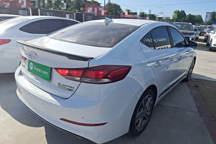 Used Hyundai Elantra (6th Generation / Lingdong) 2016 1.6L Automatic ZhiXuan – Elite Version Rear Right 45 Deg