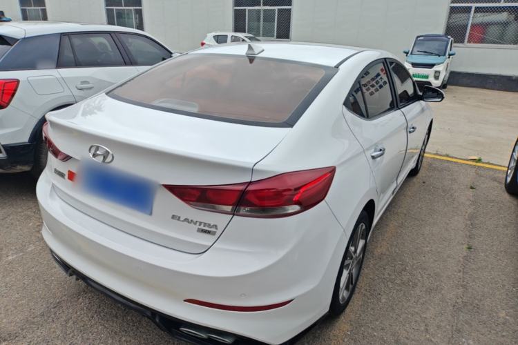 Used Hyundai Elantra (6th Generation / Lingdong) 2016 1.6L Automatic ZhiXuan – Elite Version Rear Right 45 Deg