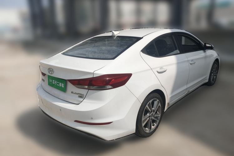 Used Hyundai Elantra (6th Generation / Lingdong) 2016 1.6L Automatic ZhiXuan – Elite Version Rear Right 45 Deg
