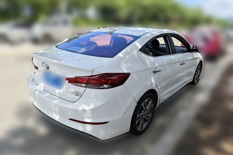 Used Hyundai Elantra (6th Generation / Lingdong) 2016 1.6L Automatic ZhiXuan – Elite Version Rear Right 45 Deg
