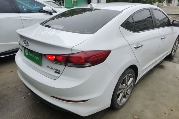 Used Hyundai Elantra (6th Generation / Lingdong) 2016 1.6L Automatic ZhiXuan – Elite Version Rear Right 45 Deg