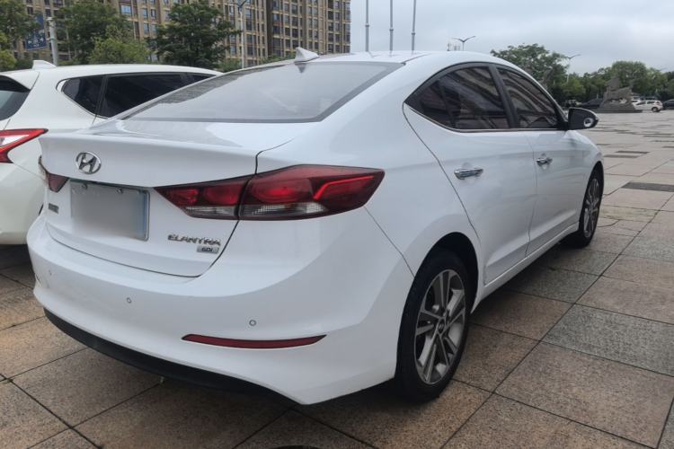 Used Hyundai Elantra (6th Generation / Lingdong) 2016 1.6L Automatic ZhiXuan – Elite Version Rear Right 45 Deg