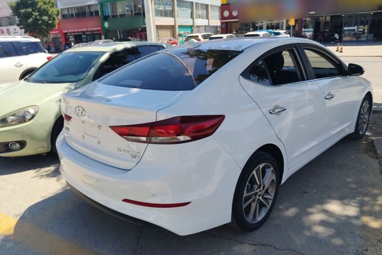 Used Hyundai Elantra (6th Generation / Lingdong) 2016 1.6L Automatic ZhiXuan – Elite Version Rear Right 45 Deg