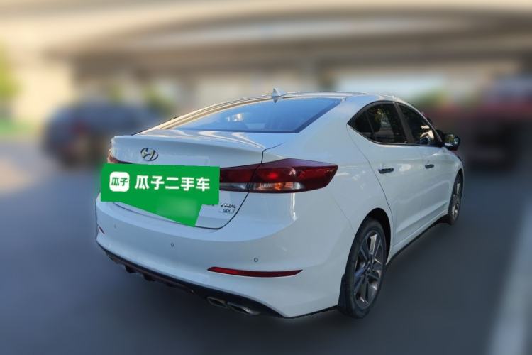 Used Hyundai Elantra (6th Generation / Lingdong) 2016 1.6L Automatic ZhiXuan – Elite Version Rear Right 45 Deg