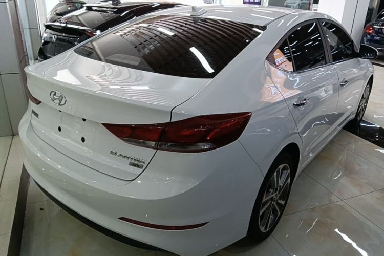 Used Hyundai Elantra (6th Generation / Lingdong) 2016 1.6L Automatic ZhiXuan – Elite Version Rear Right 45 Deg