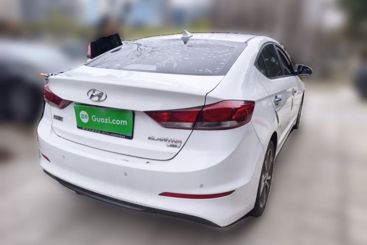 Used Hyundai Elantra (6th Generation / Lingdong) 2016 1.6L Automatic ZhiXuan – Elite Version Rear Right 45 Deg