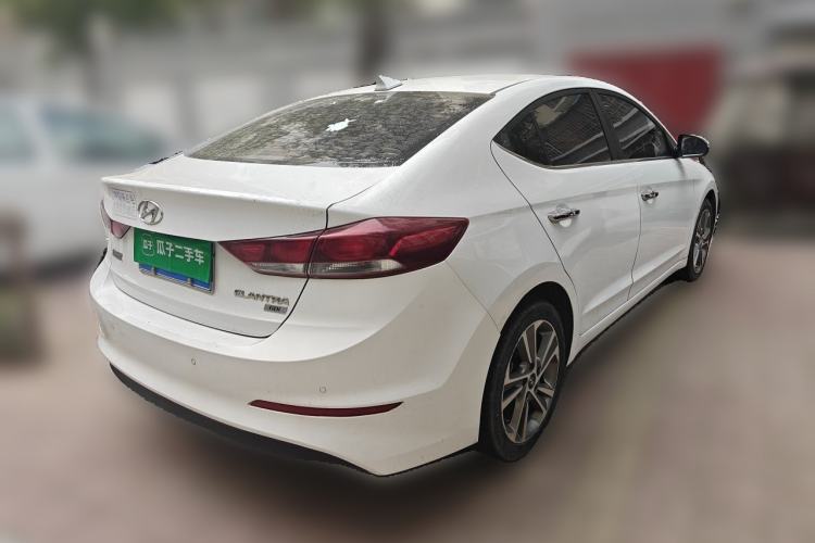 Used Hyundai Elantra (6th Generation / Lingdong) 2016 1.6L Automatic ZhiXuan – Elite Version Rear Right 45 Deg