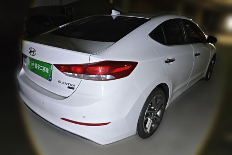 Used Hyundai Elantra (6th Generation / Lingdong) 2016 1.6L Automatic ZhiXuan – Elite Version Rear Right 45 Deg