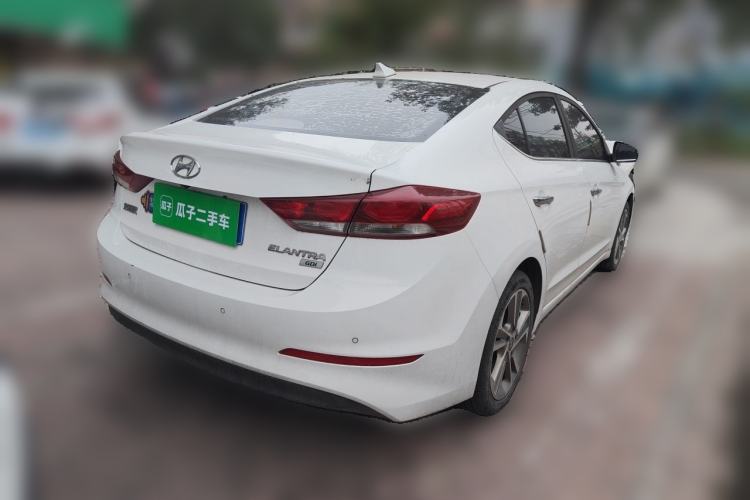 Used Hyundai Elantra (6th Generation / Lingdong) 2016 1.6L Automatic ZhiXuan – Elite Version Rear Right 45 Deg