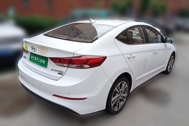 Used Hyundai Elantra (6th Generation / Lingdong) 2016 1.6L Automatic ZhiXuan – Elite Version Rear Right 45 Deg
