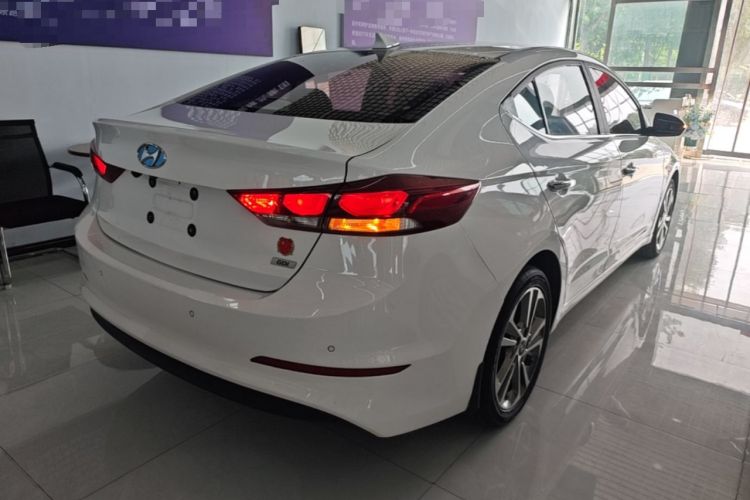 Used Hyundai Elantra (6th Generation / Lingdong) 2016 1.6L Automatic ZhiXuan – Elite Version Rear Right 45 Deg