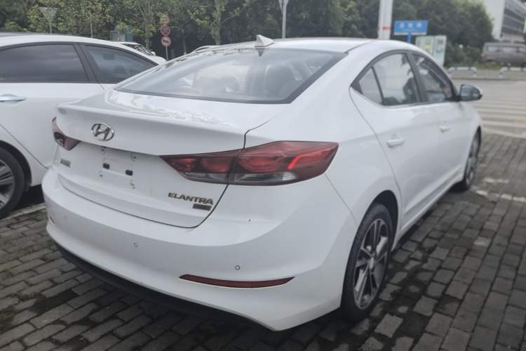 Used Hyundai Elantra (6th Generation / Lingdong) 2016 1.6L Automatic ZhiXuan – Elite Version Rear Right 45 Deg