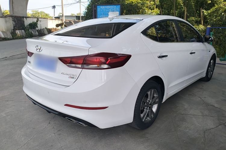 Used Hyundai Elantra (6th Generation / Lingdong) 2016 1.4T Dual-Clutch Xuan Dong·Elite Version Rear Right 45 Deg