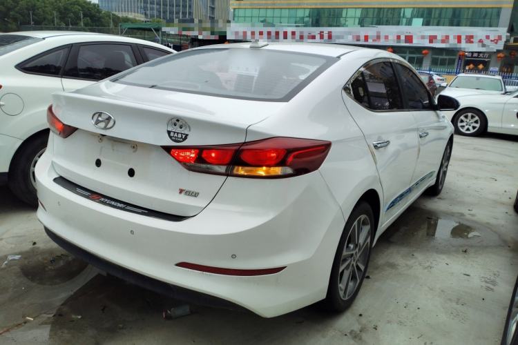 Used Hyundai Elantra (6th Generation / Lingdong) 2016 1.6L Automatic ZhiXuan – Elite Version Rear Right 45 Deg