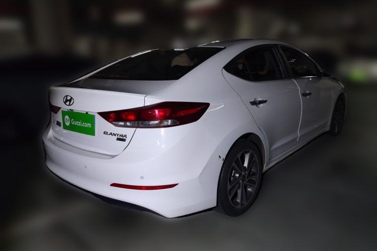 Used Hyundai Elantra (6th Generation / Lingdong) 2016 1.6L Automatic ZhiXuan – Elite Version Rear Right 45 Deg
