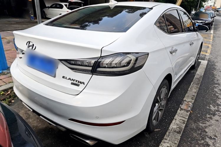 Used Hyundai Elantra (6th Generation / Lingdong) 2016 1.6L Automatic ZhiXuan – Elite Version Rear Right 45 Deg