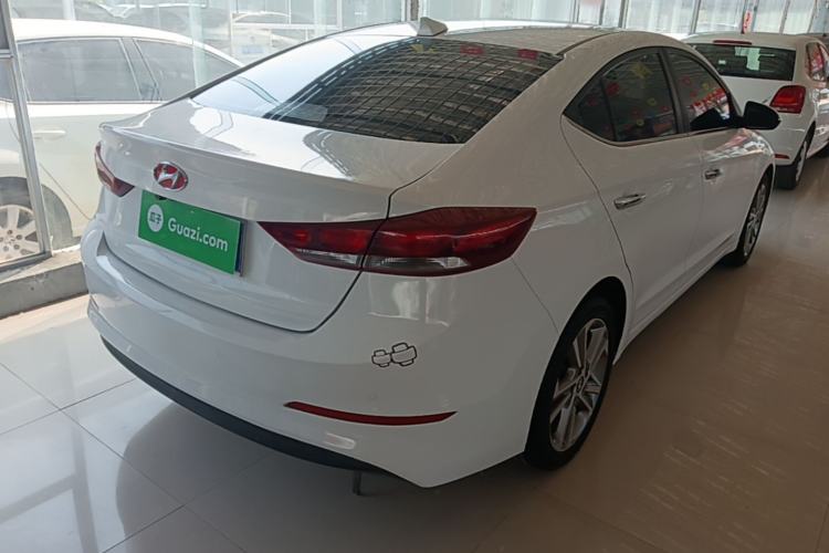 Used Hyundai Elantra (6th Generation / Lingdong) 2016 1.6L Automatic ZhiXuan – Elite Version Rear Right 45 Deg