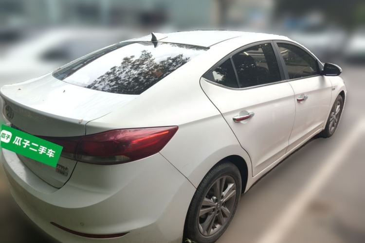 Used Hyundai Elantra (6th Generation / Lingdong) 2016 1.4T Dual-Clutch Xuan Dong · Dynamic Version Rear Right 45 Deg