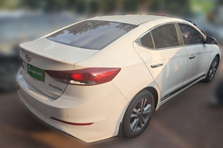 Used Hyundai Elantra (6th Generation / Lingdong) 2016 1.6L Manual ZhiXuan·Youth Edition Rear Right 45 Deg