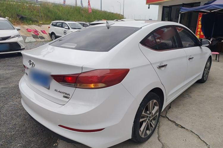 Used Hyundai Elantra (6th Generation / Lingdong) 2016 1.6L Automatic ZhiXuan – Elite Version Rear Right 45 Deg