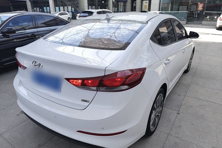 Used Hyundai Elantra (6th Generation / Lingdong) 2016 1.6L Automatic ZhiXuan – Elite Version Rear Right 45 Deg