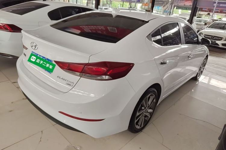 Used Hyundai Elantra (6th Generation / Lingdong) 2016 1.6L Automatic ZhiXuan – Elite Version Rear Right 45 Deg