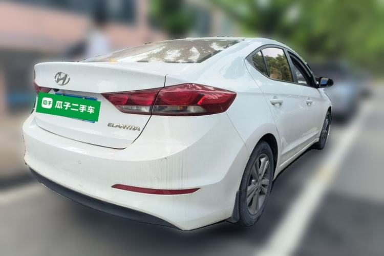 Used Hyundai Elantra (6th Generation / Lingdong) 2016 1.6L Manual ZhiXuan · Dynamic Model Rear Right 45 Deg