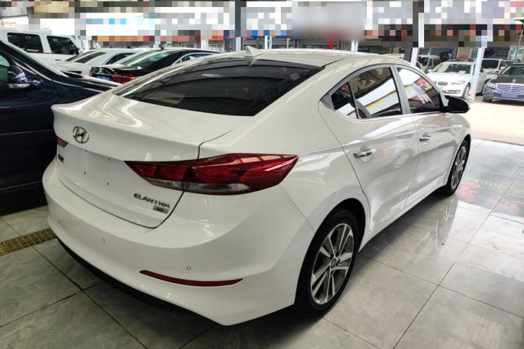 Used Hyundai Elantra (6th Generation / Lingdong) 2016 1.6L Automatic ZhiXuan – Elite Version Rear Right 45 Deg