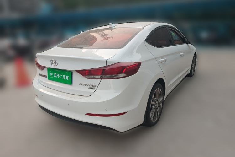 Used Hyundai Elantra (6th Generation / Lingdong) 2016 1.6L Automatic ZhiXuan – Elite Version Rear Right 45 Deg